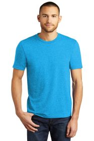 District Perfect Tri Tee DM130 (Color: Turquoise Frost, size: S)