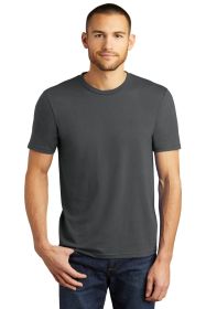 District Perfect Tri Tee DM130 (Color: Charcoal, size: 3XL)