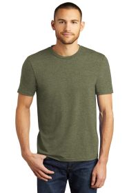 District Perfect Tri Tee DM130 (Color: Military Green Frost, size: 2XL)