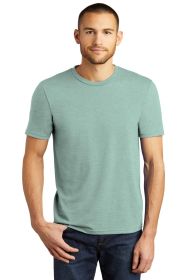 District Perfect Tri Tee DM130 (Color: Heathered Dusty Sage, size: 4XL)