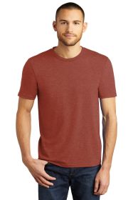 District Perfect Tri Tee DM130 (Color: Heathered Russet, size: 4XL)
