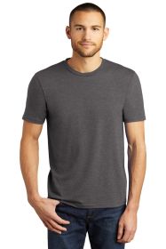 District Perfect Tri Tee DM130 (Color: Heathered Charcoal, size: 4XL)