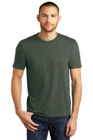 District Perfect Tri Tee DM130 (Color: Heathered Forest Green, size: M)