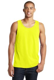 District The Concert Tank DT5300 (Color: Neon Yellow, size: 3XL)